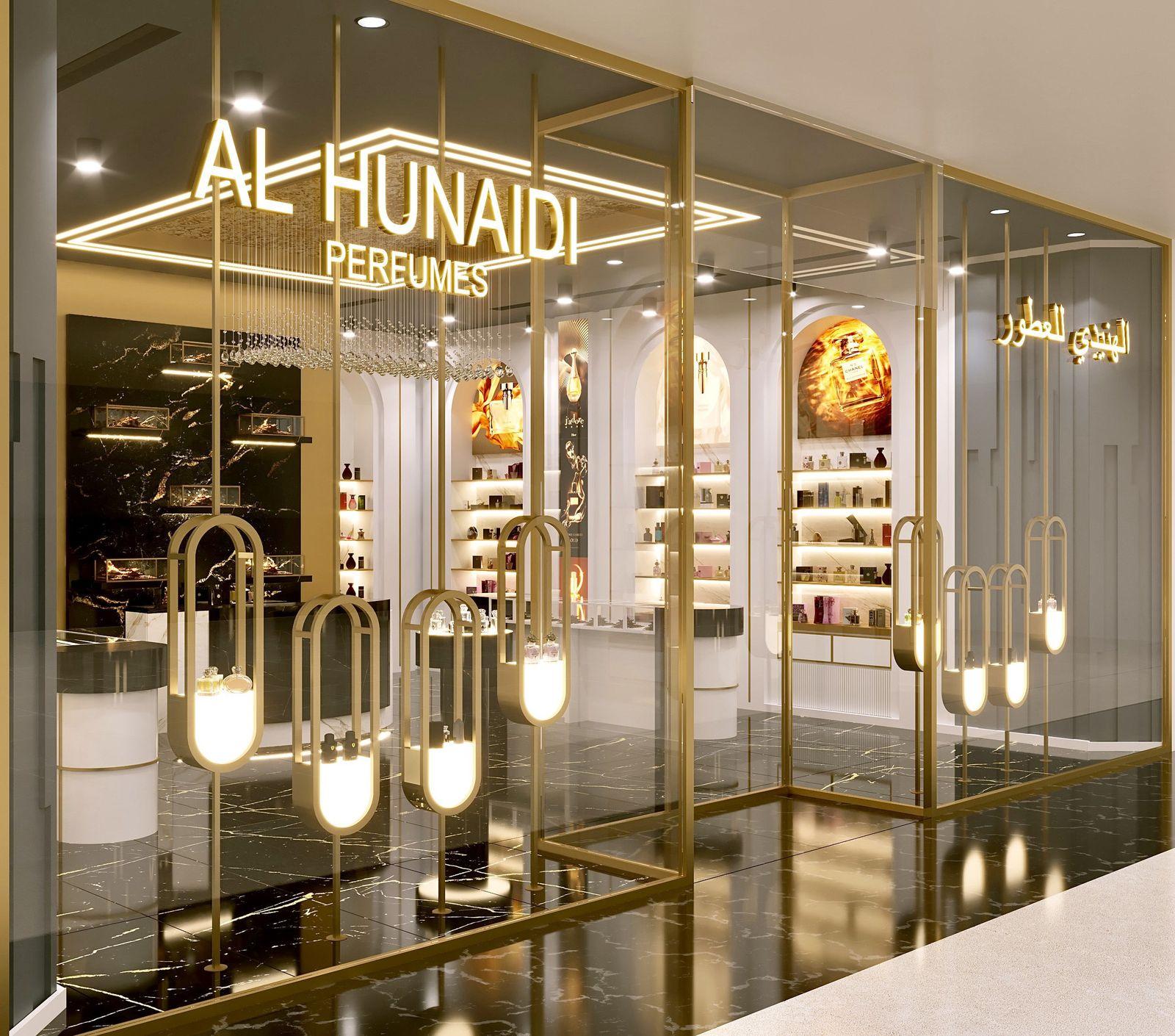 Al Hunaidi Perfumes, Deira City Centre, Dubai — retail fit-out by Vocus Design & Build (view 2)