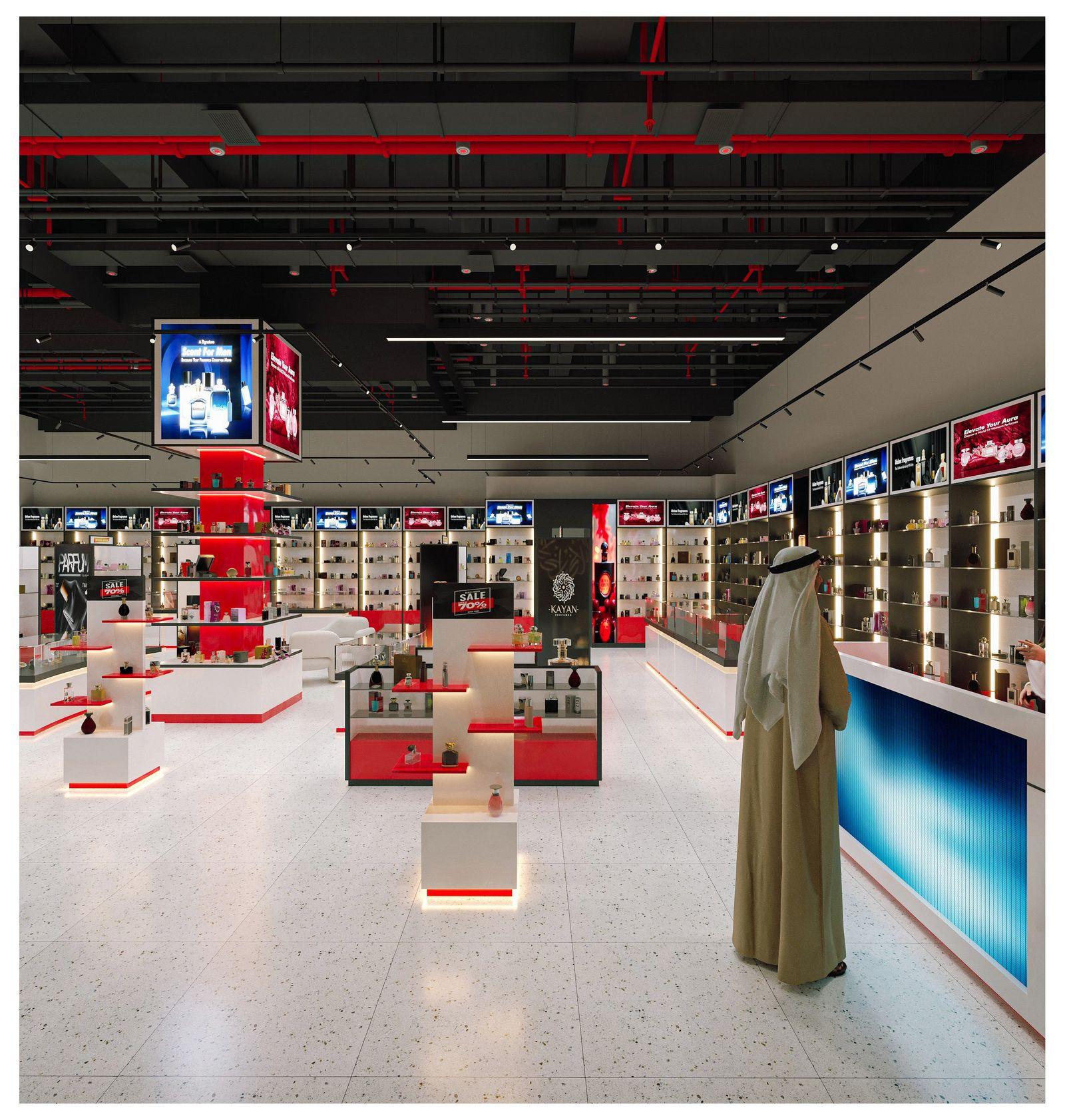 Big Brands, Dubai — retail design concept by Vocus Design & Build (view 3)