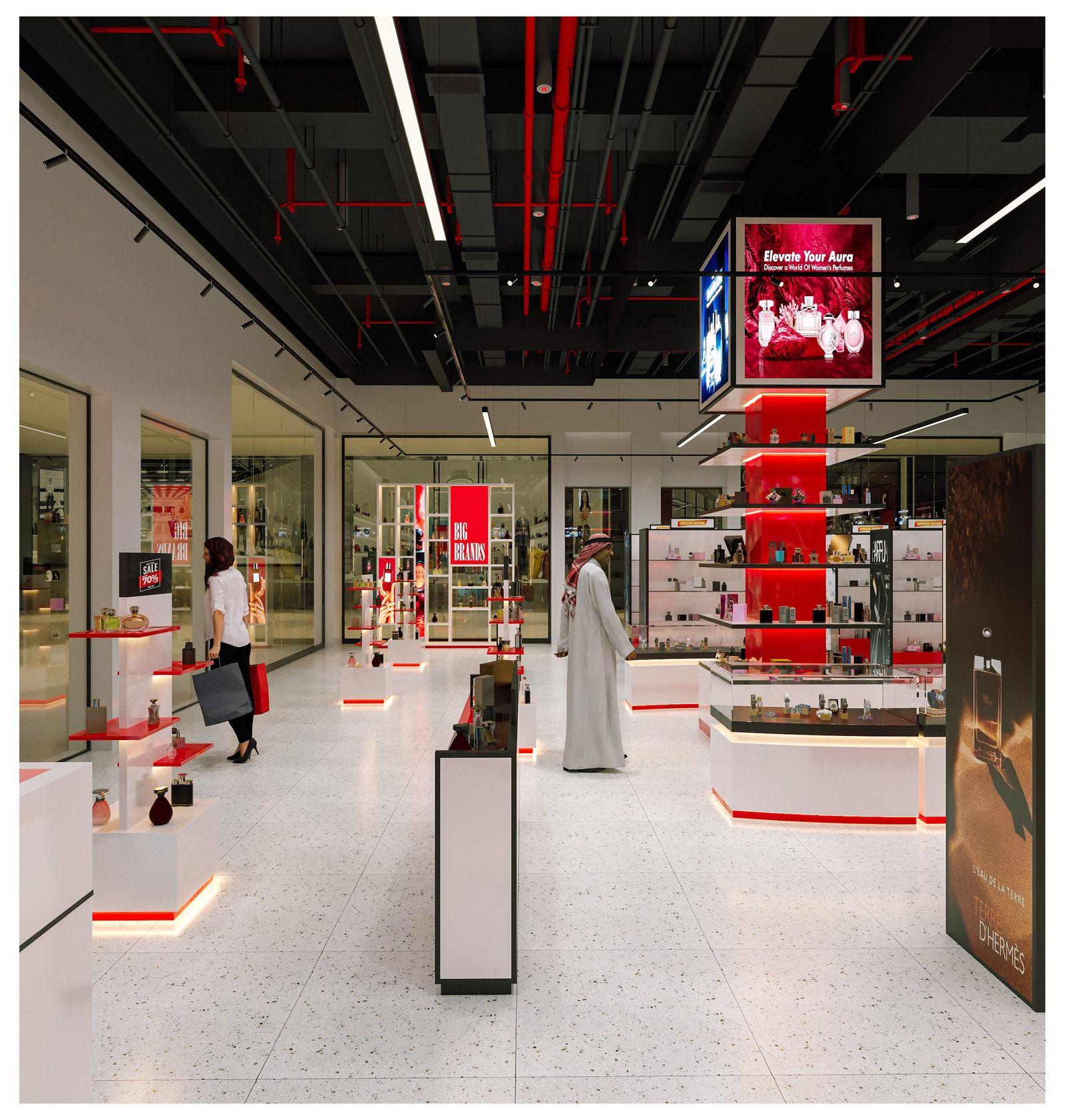Big Brands, Dubai — retail design concept by Vocus Design & Build (view 4)