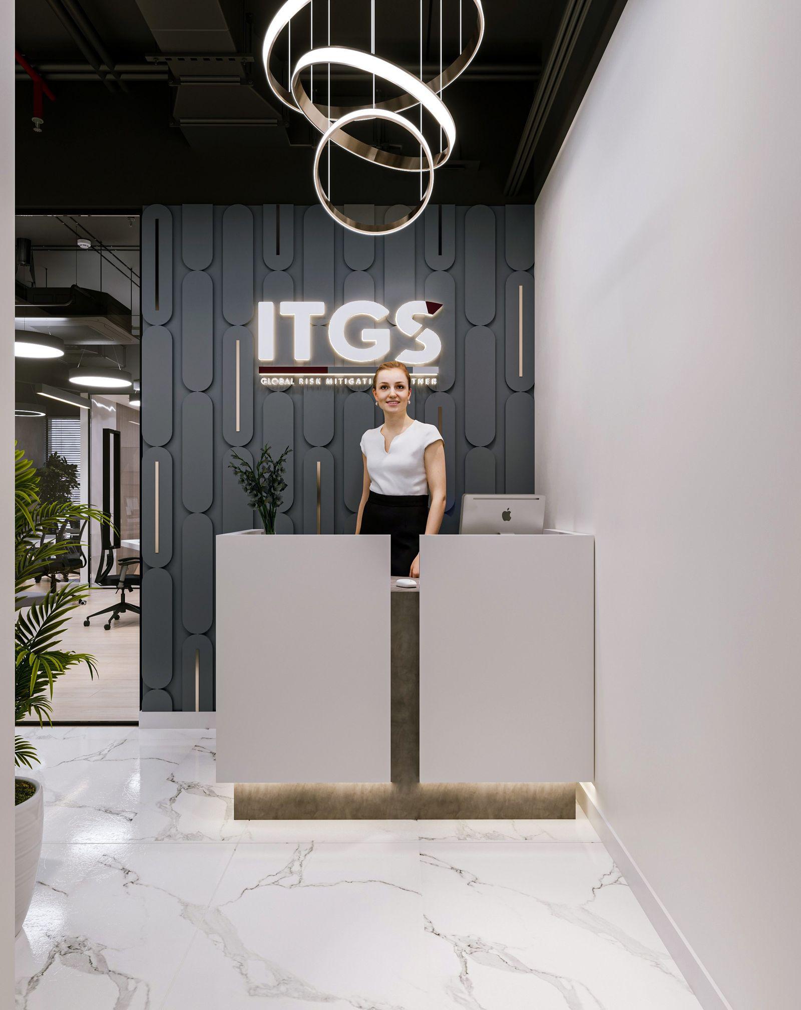 ITGS Office, Churchill Tower, Business Bay, Dubai — office fit-out by Vocus Design & Build