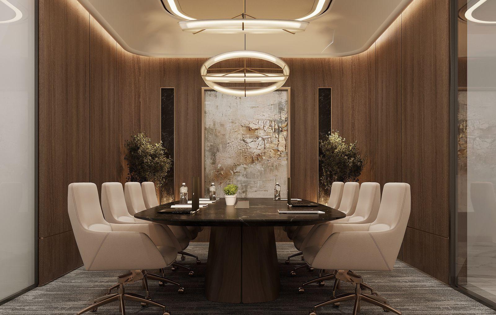 RNS Realty Office, Bay Square, Business Bay, Dubai — office fit-out by Vocus Design & Build (view 2)