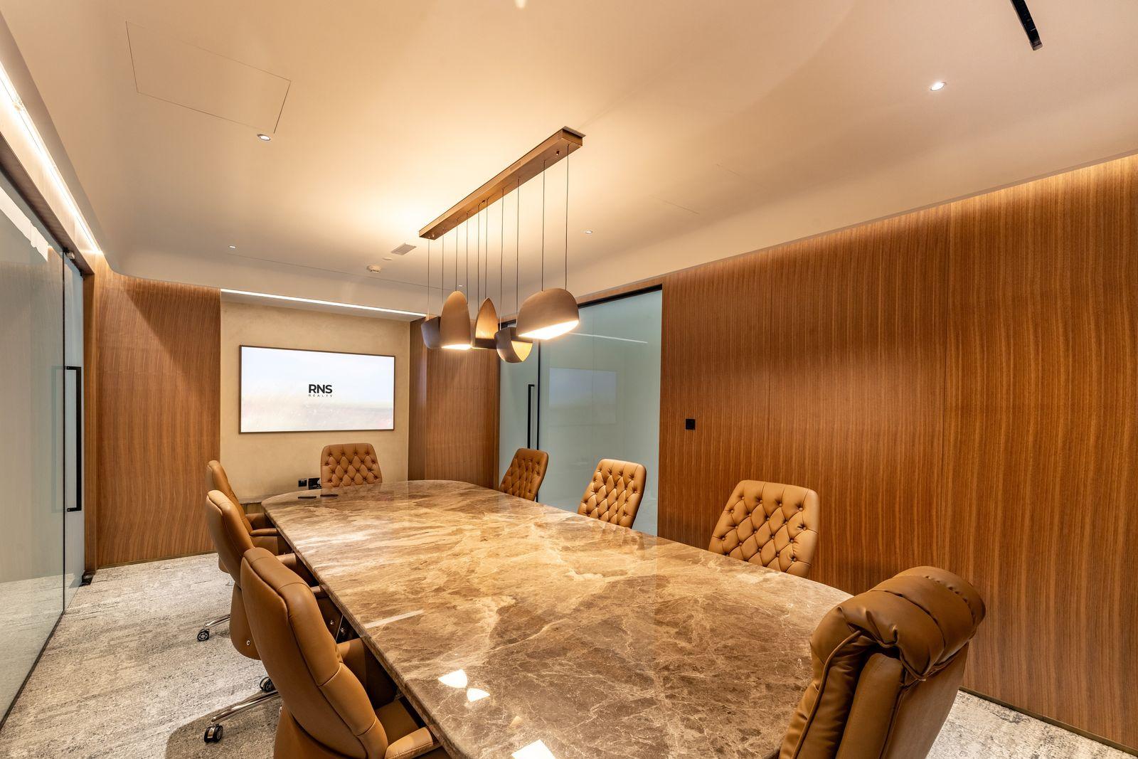 RNS Realty Office, Bay Square, Business Bay, Dubai — office fit-out by Vocus Design & Build (view 7)
