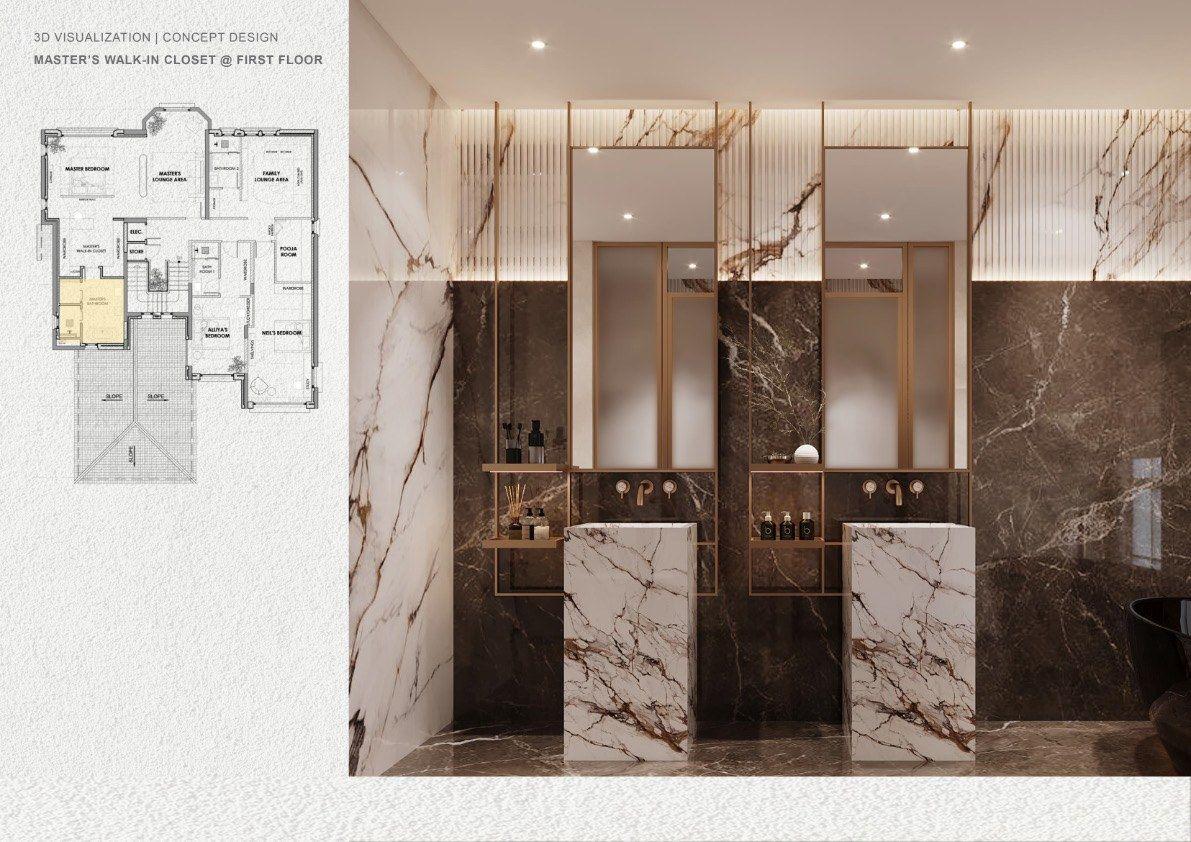 La Avenida 2, 6 BHK, Arabian Ranches, Dubai — villa remodel and extension by Vocus Design & Build (view 6)